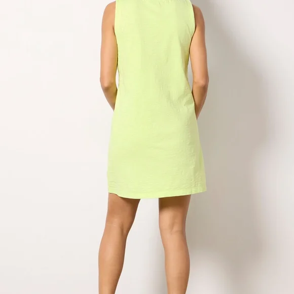 Evereve Lime Kingsley Knit Dress Sz: L - Picture 4 of 5